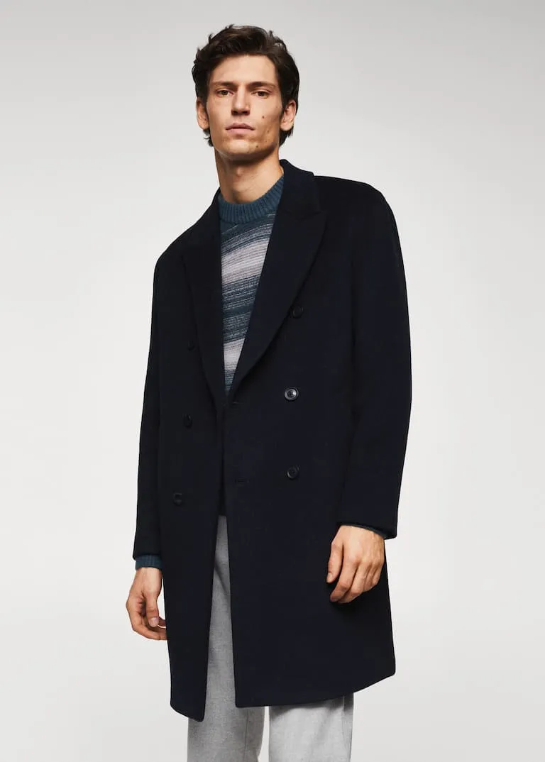 Wool overcoat