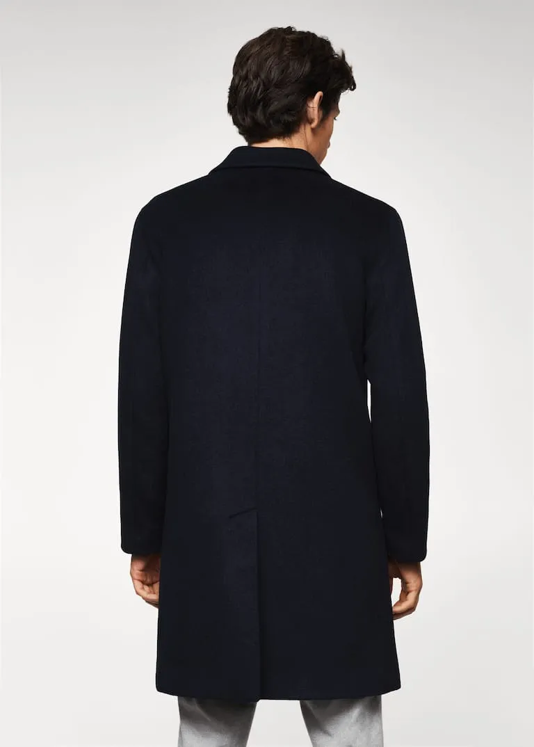 Wool overcoat