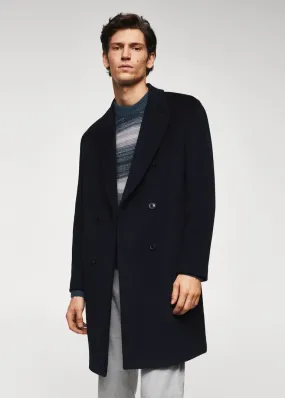 Wool overcoat