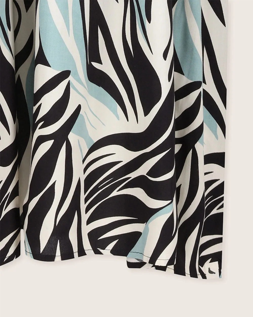 Zuri Zebra Pop Viscose Dress Skirt