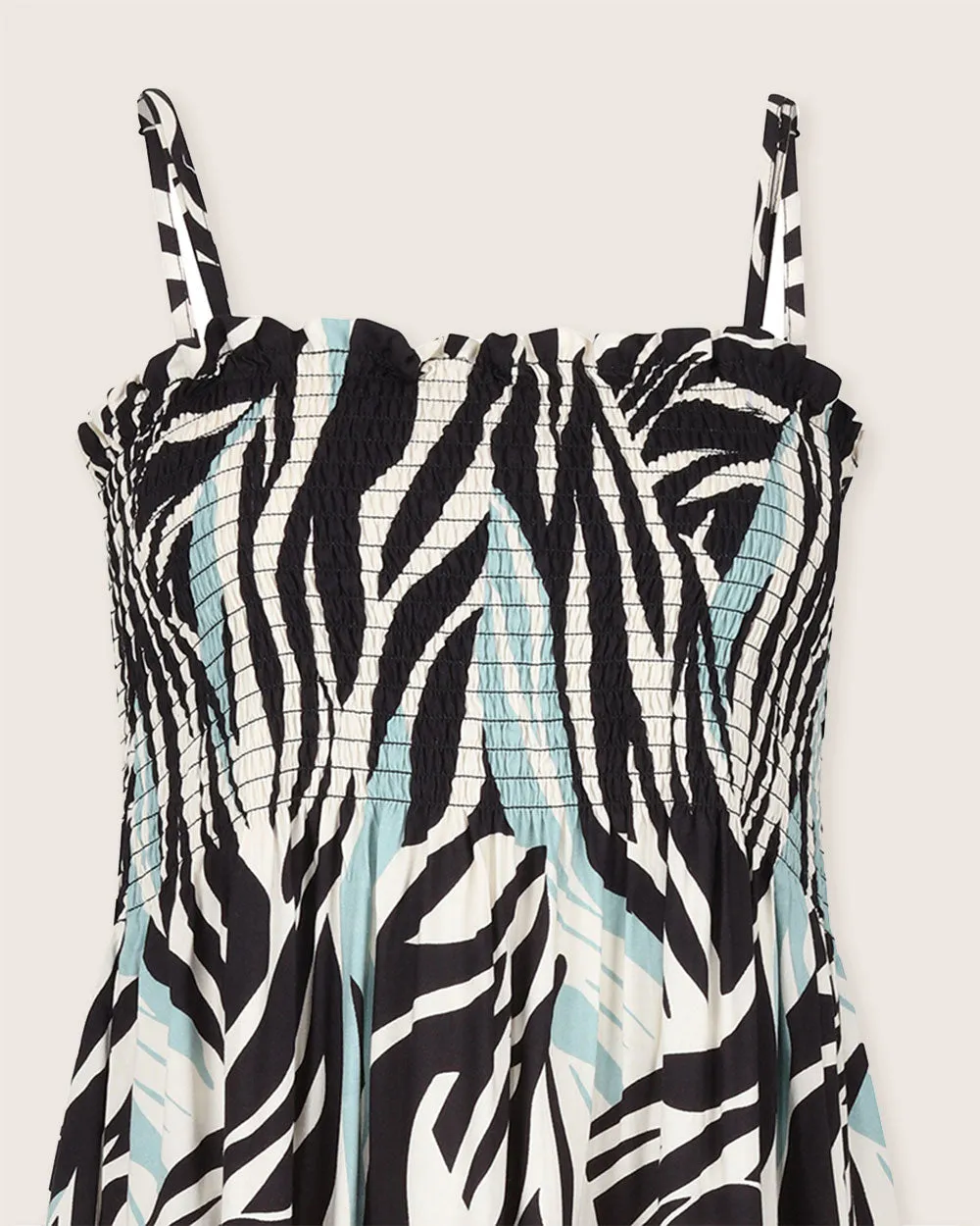 Zuri Zebra Pop Viscose Dress Skirt